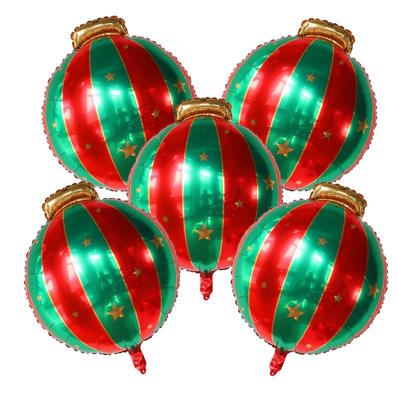 5pcs Red Green Christmas Ball  - огляд і ціна Wedding Decor Supply Store