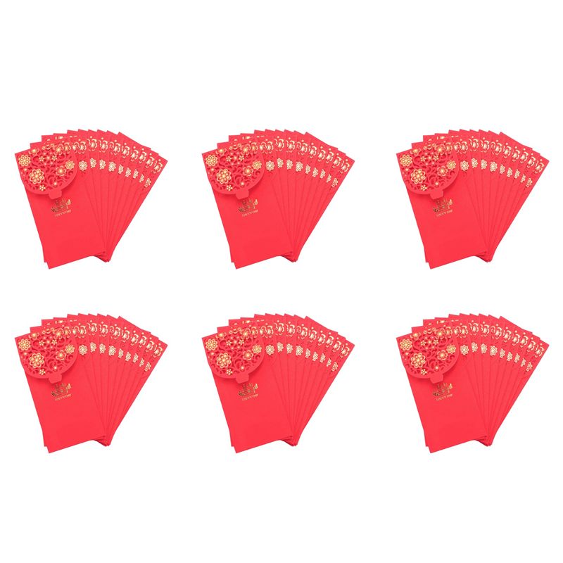 ABZC-60PCS Chinese Red Envelop - огляд і ціна Wedding Envelopes