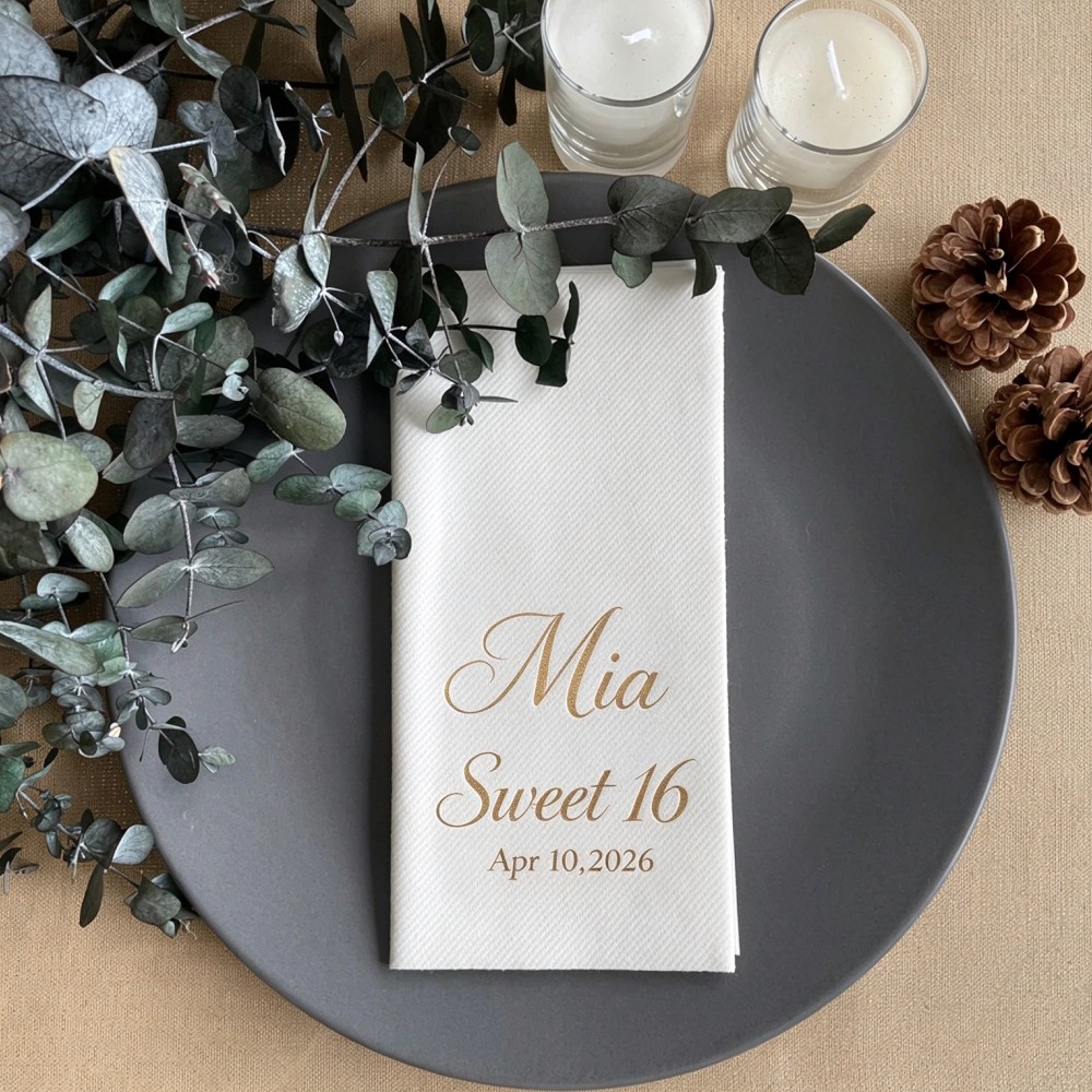 100Pcs Custom Name Date Sweet  - огляд і ціна Table Number Gold