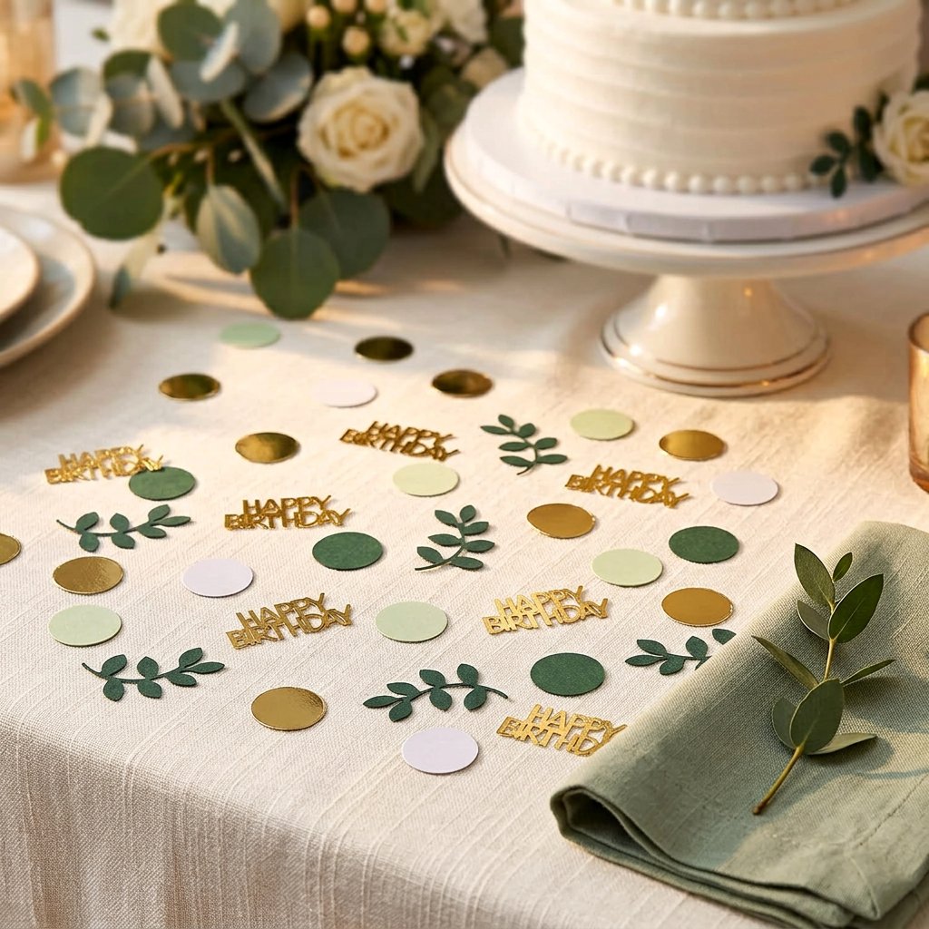 120 Gold Number Birthday Confe - огляд і ціна Table Number Gold