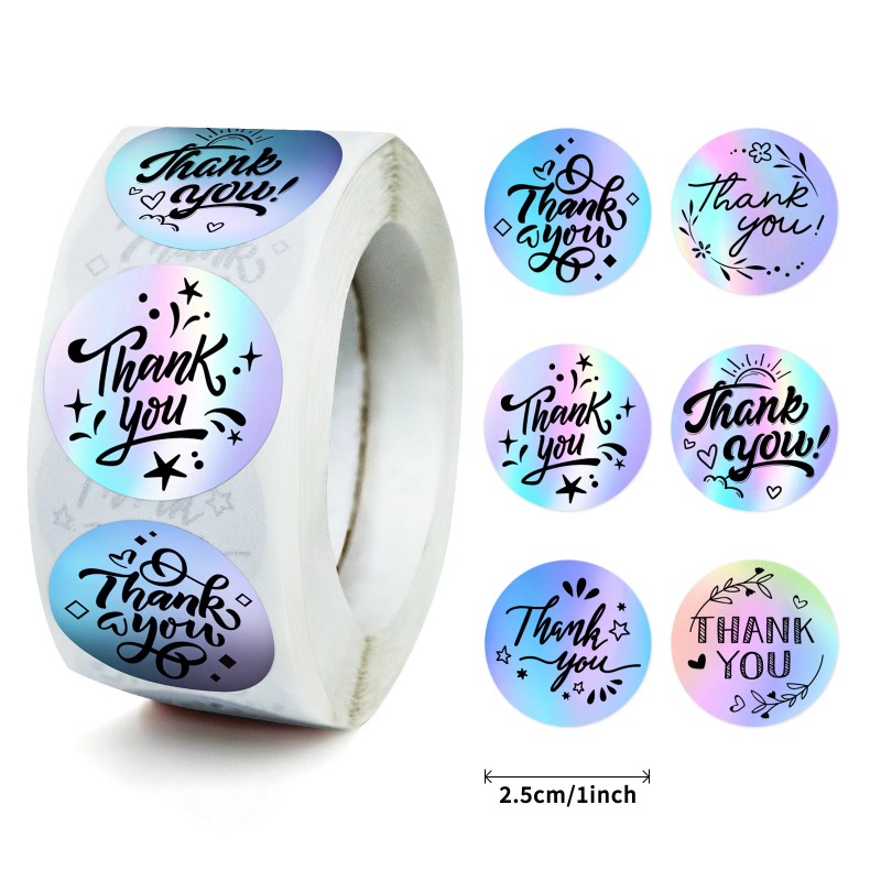 Laser Thank You Stickers Holog - огляд і ціна Wedding Envelopes