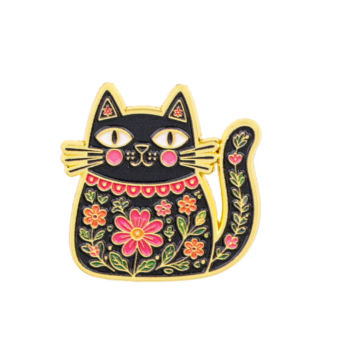 Folk Art Floral Black Cat Enam - огляд і ціна Good Floral & Wedding Decor Supply Photos