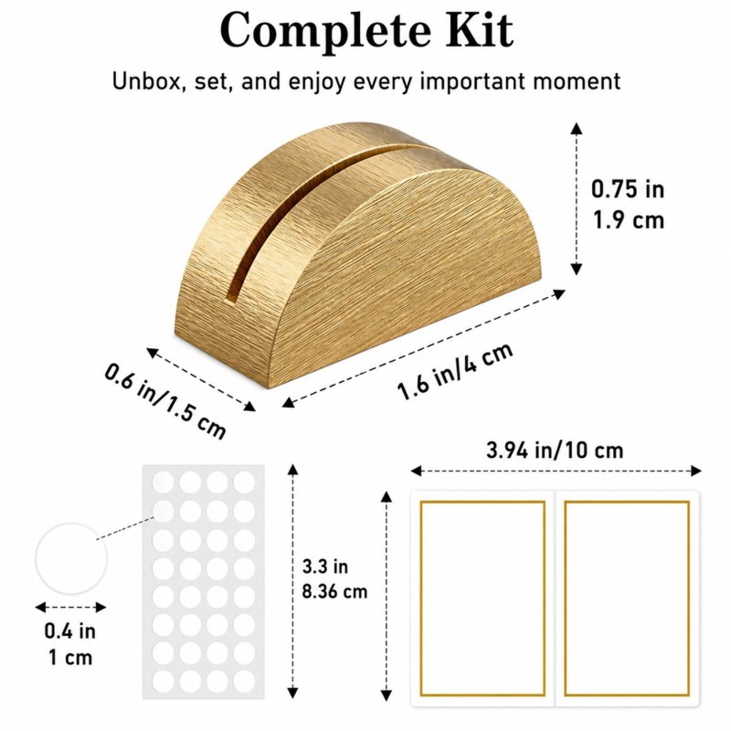 ABMR-For Events Mini Gold Tabl - огляд і ціна Table Number Gold