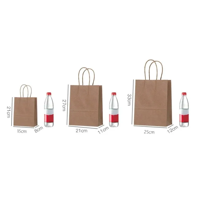 100pcs/lot Kraft Paper Bag wit - огляд і ціна Wedding/Event Supply Store